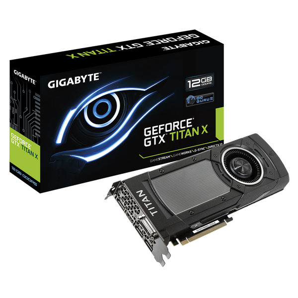 GIGABYTE анонсирует графическую плату GeForce® GTX TITAN X