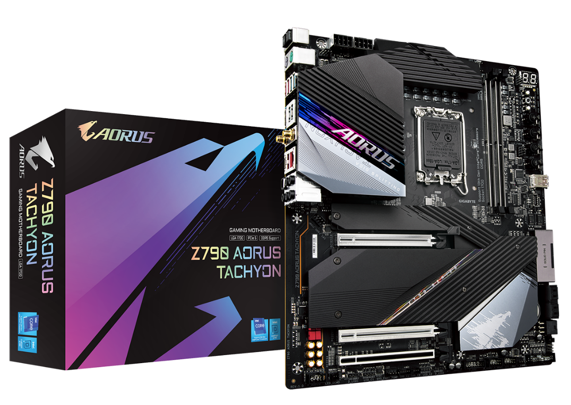その他 i9-11900K + Z590 AORUS TACYON + RAM8GBx2 Z590 AORUS TACHYON (rev. 1.0) Key Features | Motherboard