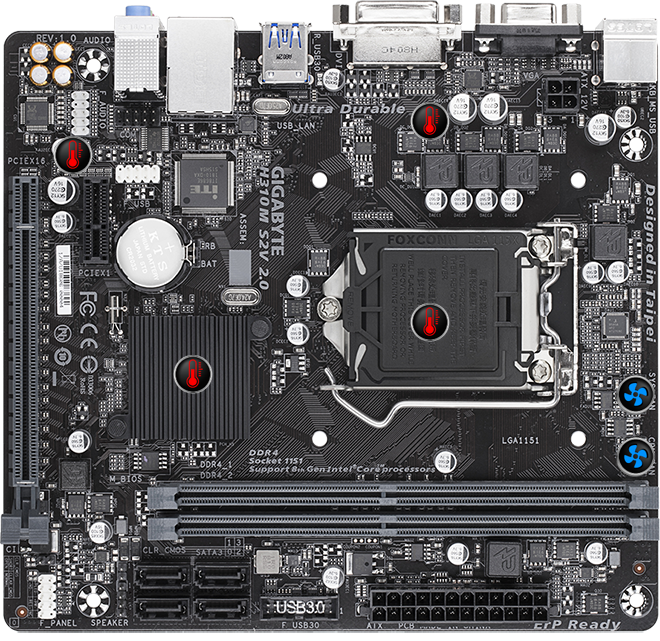 GIGABYTE H310M S2V 2.0 (rev. 1.0) купить в Красноярске