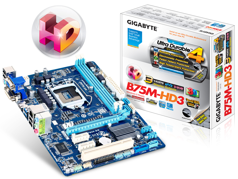 Ga B75m Hd3 Rev 1 0 Materinskie Platy Gigabyte